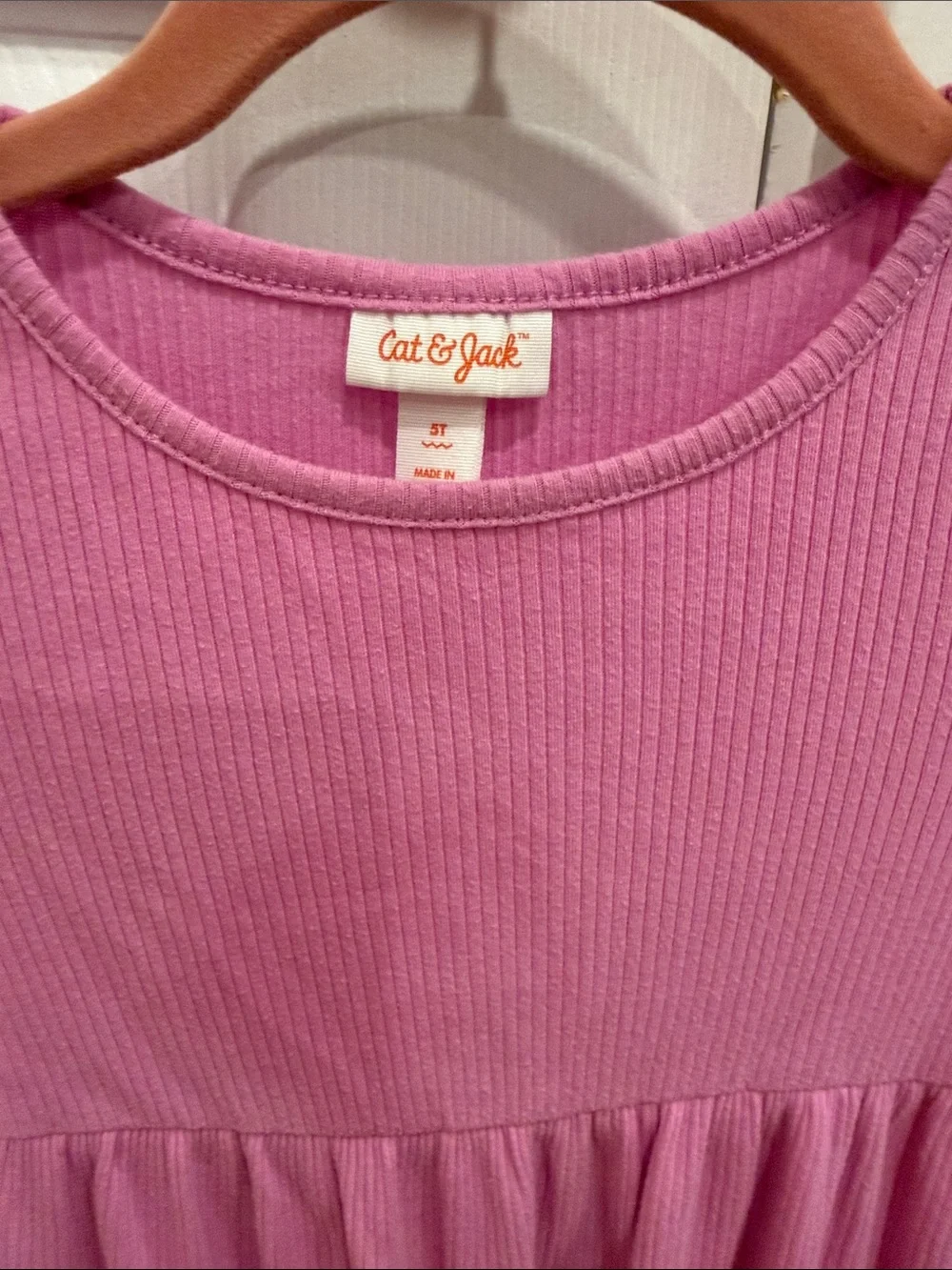 Cat & Jack lilac ribbed